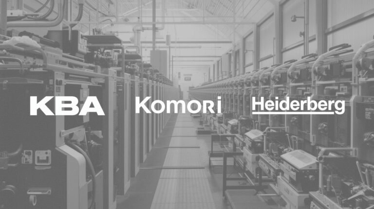 biggest printing Brands- 1.KBA 2.Komori 3.Heidelberg