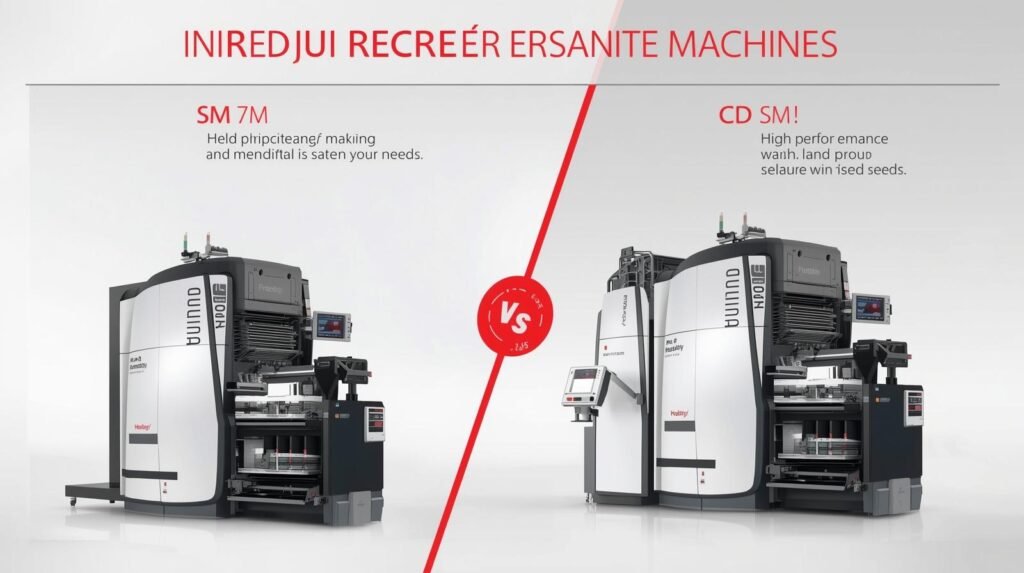 Heidelberg SM vs. CD: Which Speedmaster Machine is Right for You?
