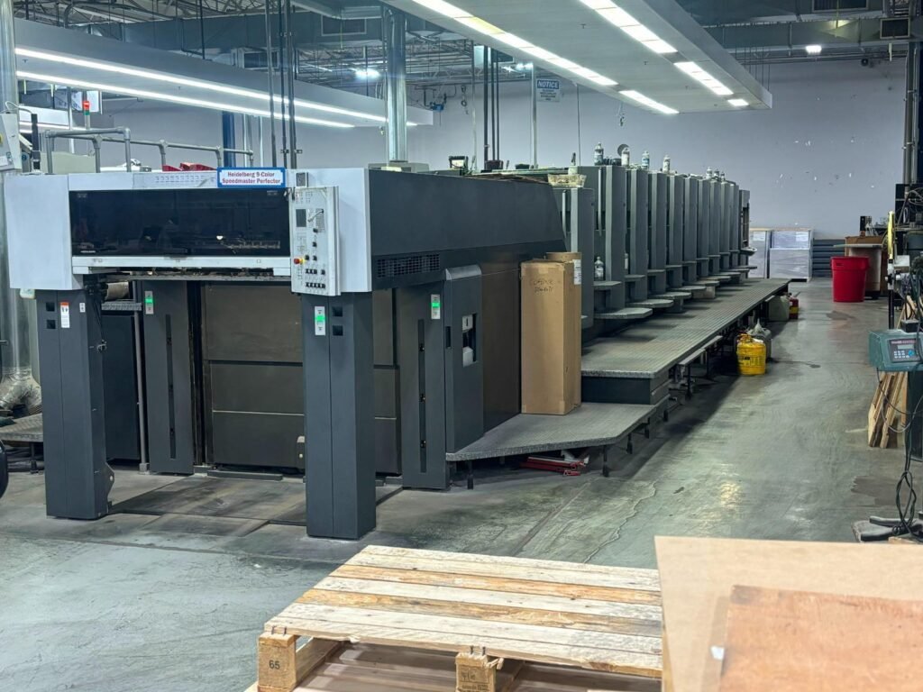 HEIDELBERG SM 102-9P+LX